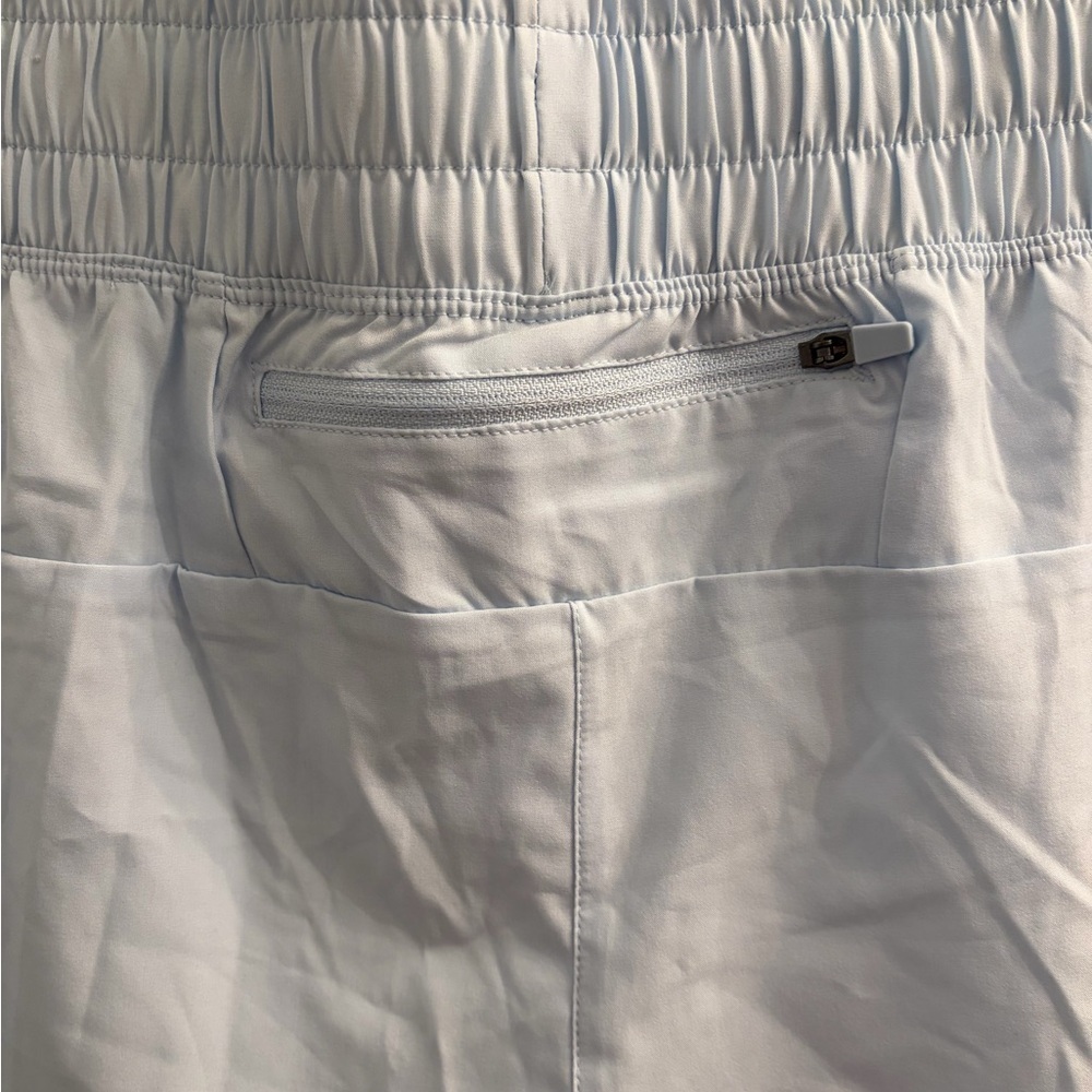Asics Women's Light Blue Athletic Running Workout Essentials Shorts Size XL NWT - Picture 7 of 8